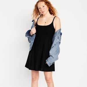 NWT old navy fit and flare cami mini dress - S Petite